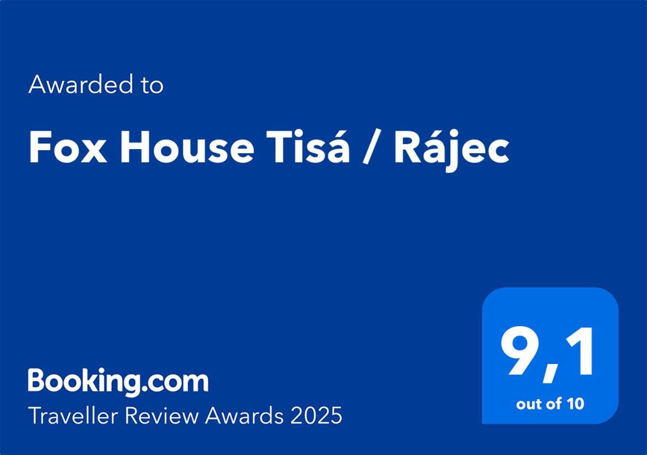 Hotel Fox House Tisá / Rájec Esterno foto